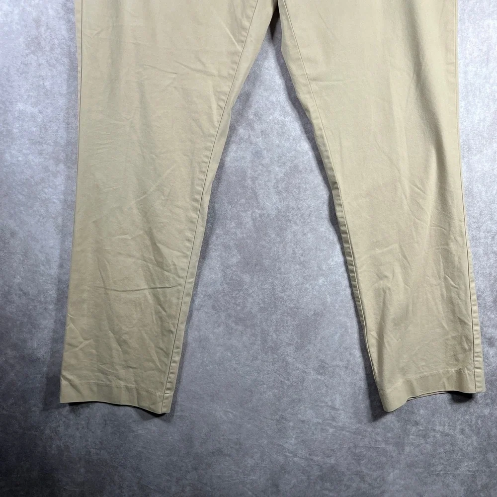 Bonobos Pants Mens 36X32 Tan‎ Chino Khaki Straight Trousers Career Office Casual